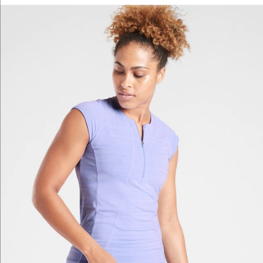 Athleta Pacifica wrap shirt